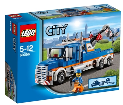 Lego bärgningsbil och verkstad